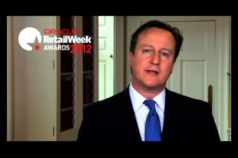 David Cameron congratulates Lord Harris